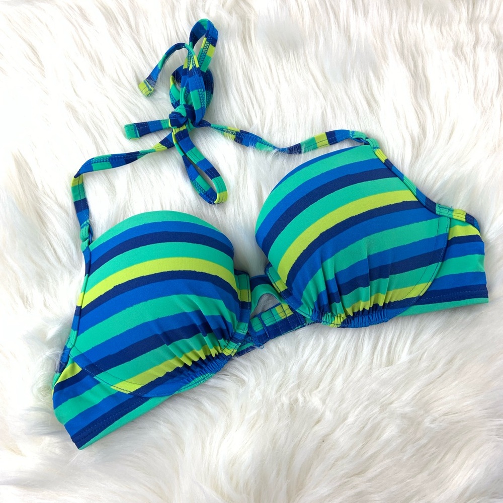 Arie Push Up Halter Bikini Top